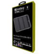 Sandberg Solar Charger 21W 2xUSB+USB-C - Solcelle oplader