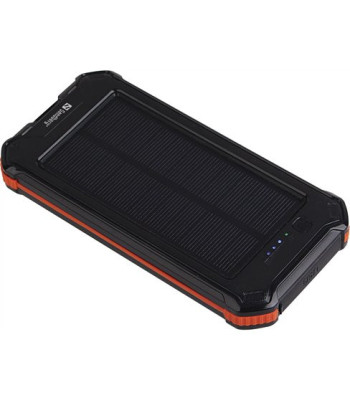 Sandberg 3-in-one Solar Powerbank 10000 mAh - Powerbank med