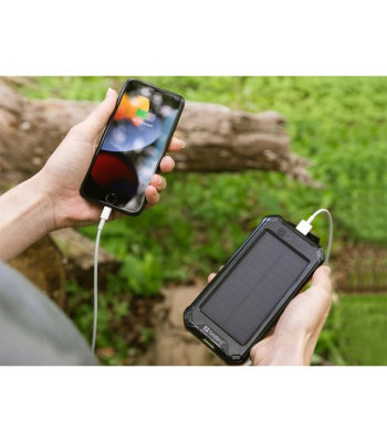 Sandberg 3-in-one Solar Powerbank 10000 mAh - Powerbank med