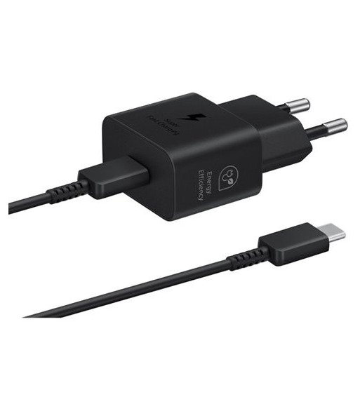 Samsung 25W USB-C GaN Fast Charger inkl. 1 m. kabel - Black
