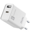 Cellularline 220V Dual Adapter Apple 20W - Adapter