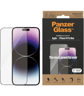 PanzerGlass Screen Protect iPhone 14 Pro Max/Ultra-Wide Fit,