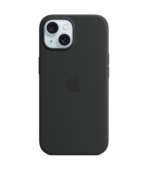 iPhone 15 Silicone Case with MagSafe - Black - MT0J3ZM/A