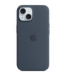iPhone 15 Silicone Case with MagSafe - Storm Blue - MT0N3ZM/