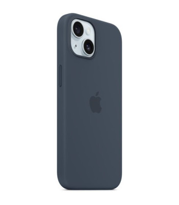 iPhone 15 Silicone Case with MagSafe - Storm Blue - MT0N3ZM/