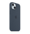 iPhone 15 Silicone Case with MagSafe - Storm Blue - MT0N3ZM/