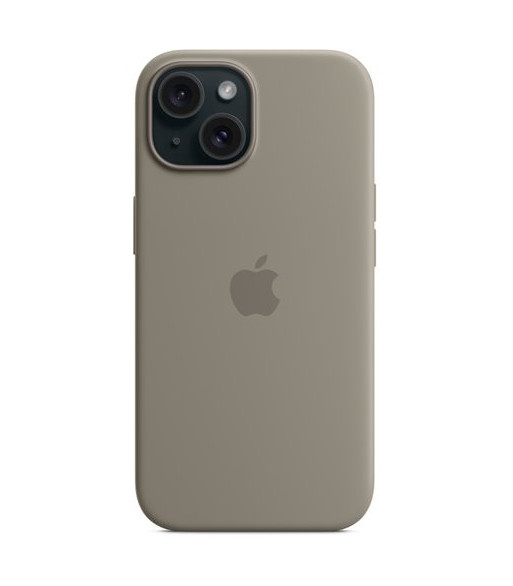 iPhone 15 Silicone Case with MagSafe - Clay - MT0Q3ZM/A