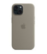iPhone 15 Silicone Case with MagSafe - Clay - MT0Q3ZM/A