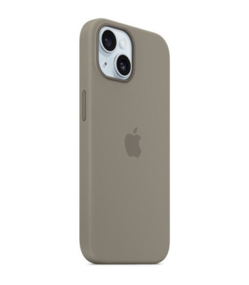 iPhone 15 Silicone Case with MagSafe - Clay - MT0Q3ZM/A