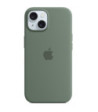 iPhone 15 Silicone Case with MagSafe - Cypress - MT0X3ZM/A