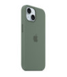 iPhone 15 Silicone Case with MagSafe - Cypress - MT0X3ZM/A