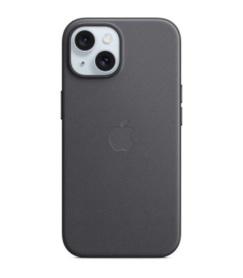 iPhone 15 FineWoven Case with MagSafe - Black - MT393ZM/A