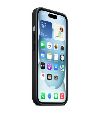 iPhone 15 FineWoven Case with MagSafe - Black - MT393ZM/A