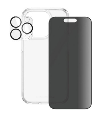 PanzerGlass Privacy 3-in-1 Protection Pack iPhone 15 Pro