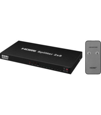 Monacor HDMS-2084K - HDMI splitter 4K