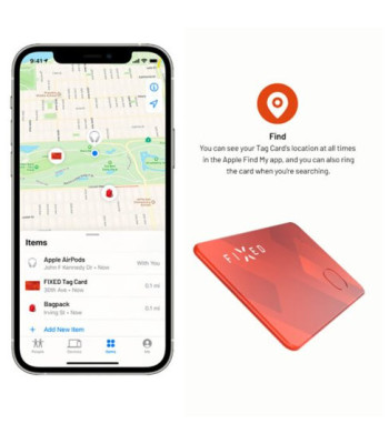 FIXED Tag Card Tracker til Apple Find My