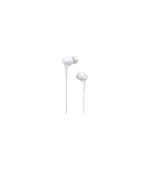 Pioneer SE-C1T(W) Øreproptelefoner med mik.
