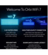 Netgear Orbi 970 WiFi 7 Mesh system 3-pack