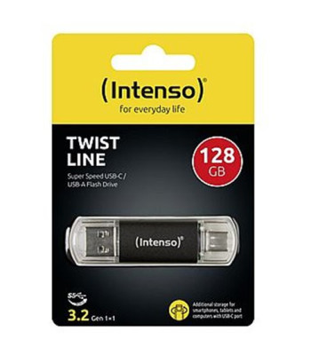 Intenso USB Flash Drive 3.2 128 GB Twist Line