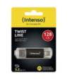 Intenso USB Flash Drive 3.2 128 GB Twist Line