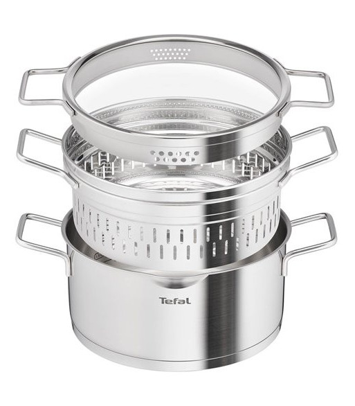 Tefal Steam pot Ø24 cm - Gryde med dampindsats Tefal Steam pot Ø24 cm - Gryde med dampindsats