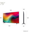 LG 75NANO81T6A - NanoCell 4K Smart TV