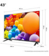 LG 43UT73006LA - UHD 4K Smart TV