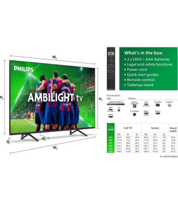 Philips 43PUS8309/12 - UHD 4K Smart TV med Ambilight