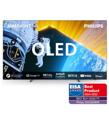 Philips 55OLED809/12 - OLED 4K Google TV med Ambilight