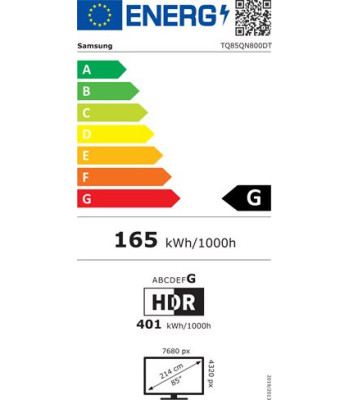 Samsung TQ85QN800DTXXC - QLED 8K Smart TV
