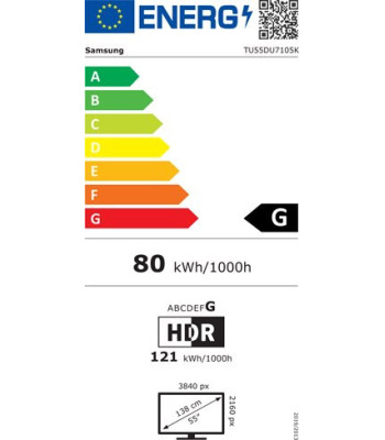 Samsung TU55DU7105KXXC - UHD 4K Smart TV