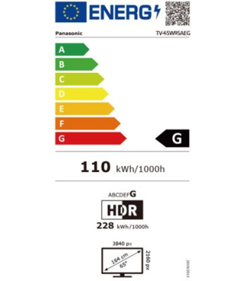 Panasonic TV-65W95AEG - 4K Mini-LED TV