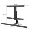  sort - TV-stander til bord