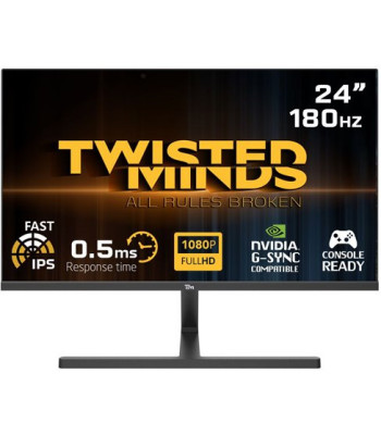 Twisted Minds Flat Gaming Monitor 24'' FHD