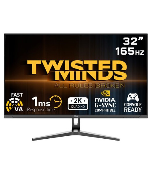 Twisted Minds Flat Gaming Monitor 32'' QHD Twisted Minds Flat Gaming Monitor 32'' QHD