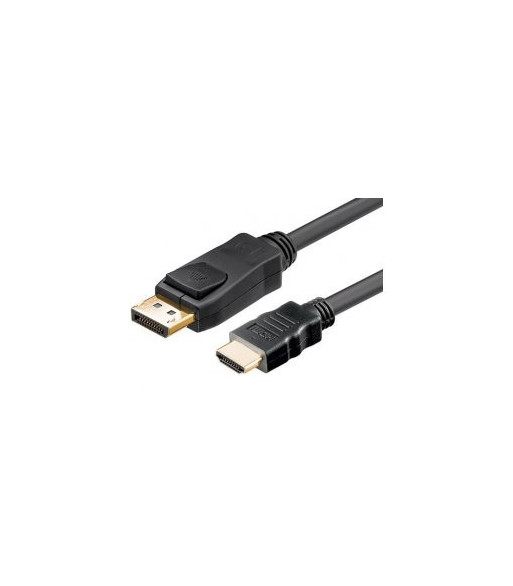 Goobay DisplayPort - HDMI 1.2 5m Black Goobay DisplayPort - HDMI 1.2 5m Black