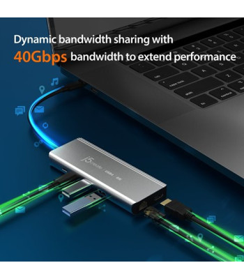 J5 USB4 8K Multi-Port HUB