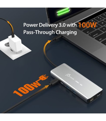 J5 USB4 8K Multi-Port HUB