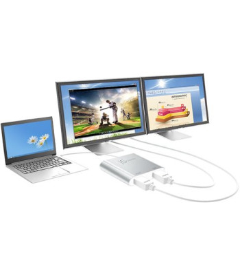 J5 Create USB 3.0 to dual HDMI Multi-Monitor Adapter