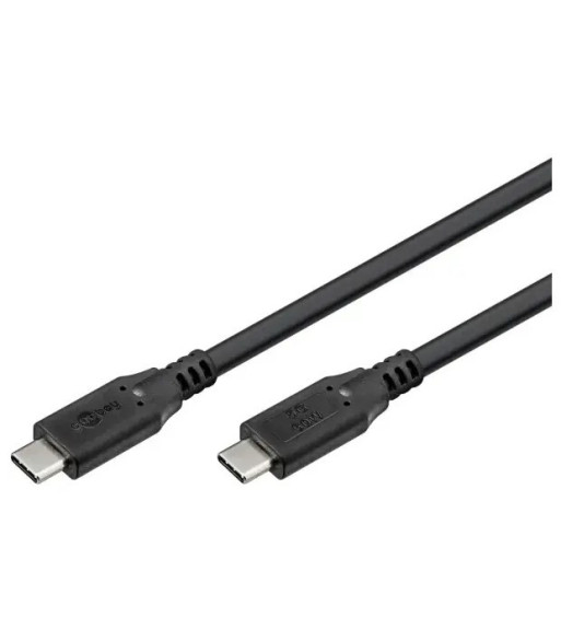 goobay 74726 USB3.2 60W USB-C Kabel 1 m goobay 74726 USB3.2 60W USB-C Kabel 1 m
