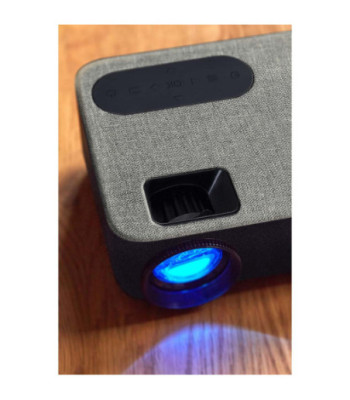 HD 720P LCD-projektor med Bluetooth Grey