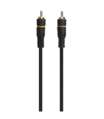 Connectech Subwoofer-kabel. 10m. Sort