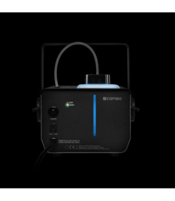 Cameo Fog Machine with 950 W Heating Output and Internally Illuminated Fluid Tank
