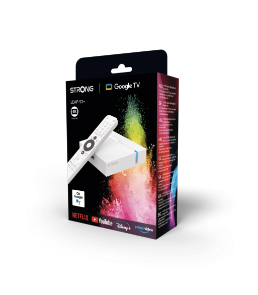 Strong LEAP-S3-V2 Google TV boks - HVID