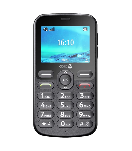 Doro 1881 Black (2024) - Mobiltelefon Doro 1881 Black (2024) - Mobiltelefon