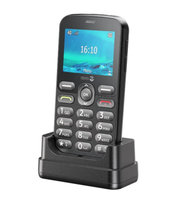 Doro 1881 Black (2024) - Mobiltelefon