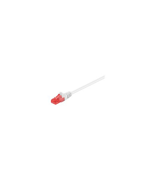 Goobay CAT 6 U/UTP CCA 0,5m White