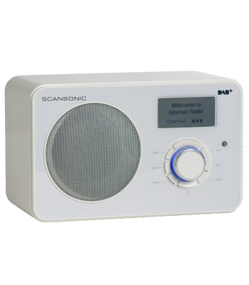 SCANSONIC IN220BT FM/DAB+/INTERNET RADIO - HVID