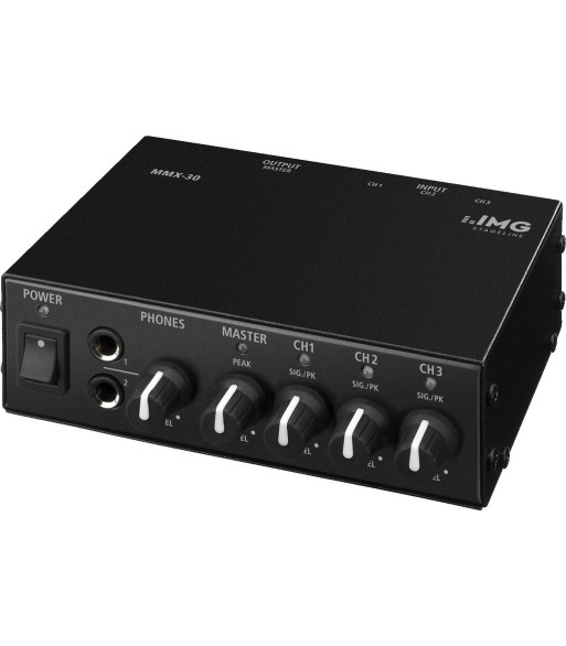 MMX-30 Kompakt 3-kanals stereo linemixer