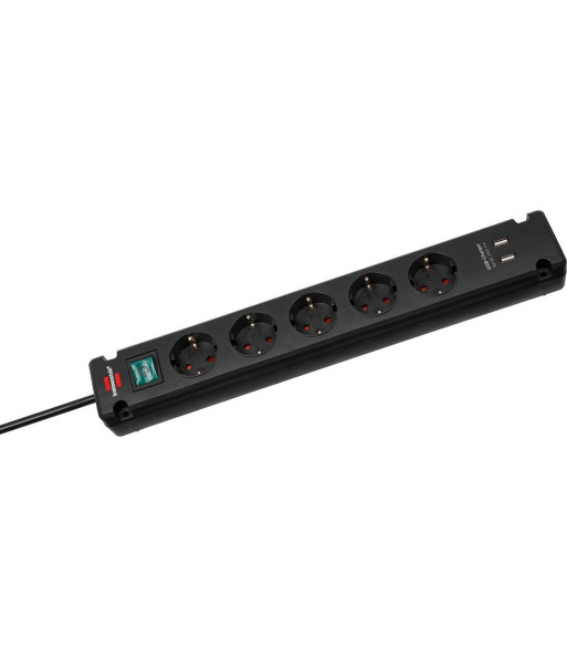 Stikdåse m/USB - MC-52USB/SW Stikdåse m/USB - MC-52USB/SW